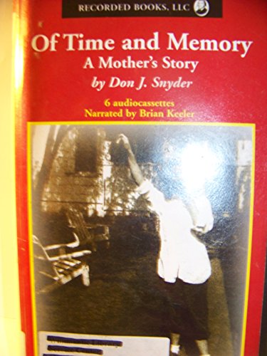 Stock image for Of Time and Memory a Mother's Story for sale by The Yard Sale Store