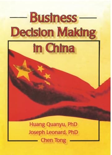 Beispielbild fr Business Decision Making in China zum Verkauf von Blackwell's