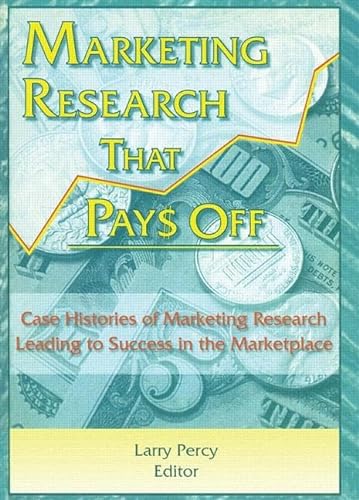 Stock image for Marketing Research That Pays Off: Case Histories of Marketing Research Leading to Success in the Marketplace (Haworth Marketing Resources) for sale by RiLaoghaire