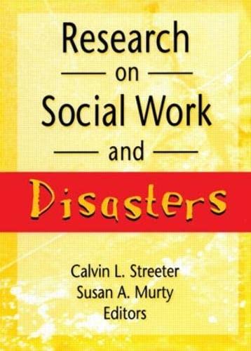 Beispielbild fr Research on Social Work and Disasters zum Verkauf von Blackwell's