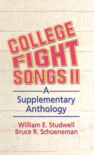 9780789009203: College Fight Songs II: A Supplementary Anthology