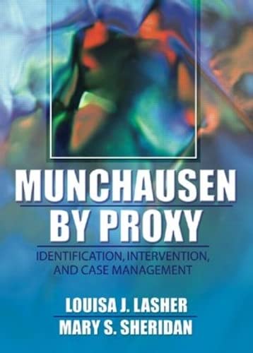 9780789012180: Munchausen by Proxy: Identification, Intervention, and Case Management