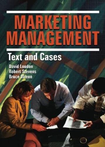 9780789012333: Marketing Management: Text and Cases