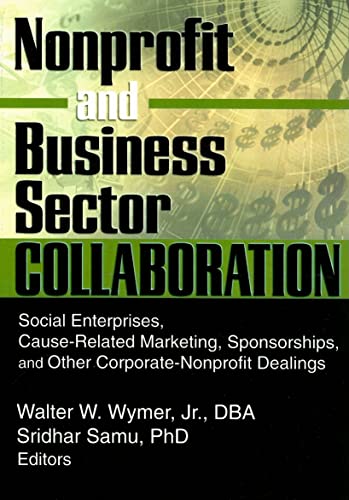 Beispielbild fr Nonprofit and Business Sector Collaboration zum Verkauf von Blackwell's
