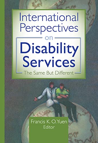 Stock image for International Perspectives on Disability Services : The Same but Different for sale by Better World Books