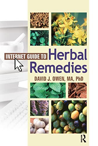 Stock image for Internet Guide to Herbal Remedies (Haworth Internet Medical Guides) for sale by Patrico Books