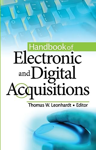Stock image for Handbook of Electronic and Digital Acquisitions for sale by Mispah books