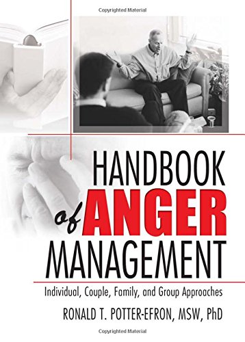 9780789024541: Handbook of Anger Management: Individual, Couple, Family, and Group Approaches