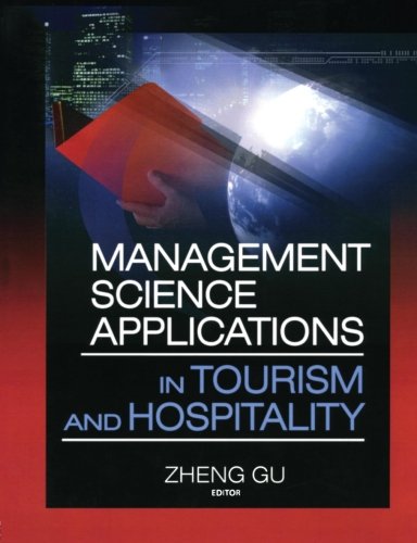 Stock image for Management Science Applications in Tourism and Hospitality for sale by Anybook.com