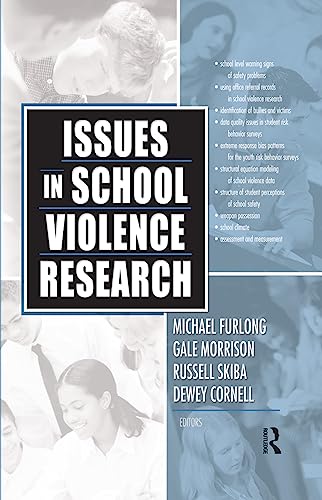 Imagen de archivo de Issues in School Violence Research (Monograph Published Simultaneously as the Journal of School) a la venta por dsmbooks