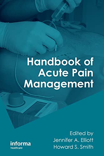 Beispielbild fr Handbook of Acute Pain Management zum Verkauf von Blackwell's