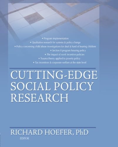 Stock image for Cutting-Edge Social Policy Research for sale by HPB-Red