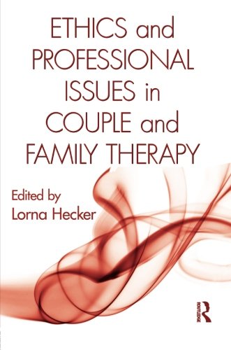 Imagen de archivo de Ethics and Professional Issues in Couple and Family Therapy a la venta por Half Price Books Inc.