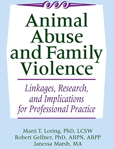 Stock image for Animal Abuse and Family Violence for sale by Books Puddle