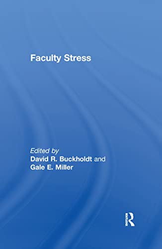 Stock image for Faculty Stress for sale by Blackwell's