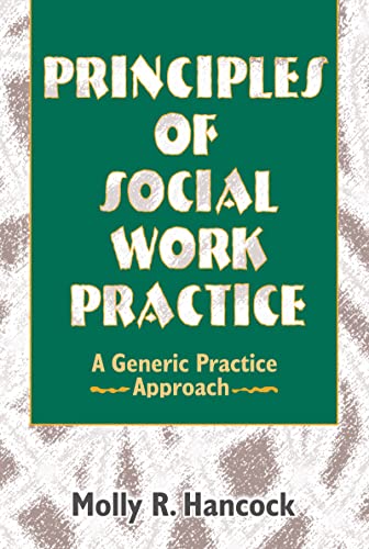 9780789060242: Principles of Social Work Practice: A Generic Practice Approach (Haworth Social Work Practice)