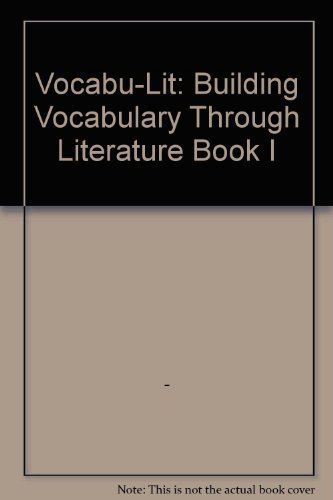Imagen de archivo de Vocabu-Lit: Building Vocabulary Through Literature Book I a la venta por BooksRun
