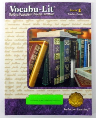 9780789156549: Vocabu-lit : Building Vocabulary Through Literature, Book I : Teacher Guide (Book I)