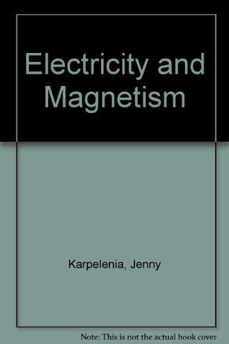 Beispielbild fr Electricity and Magnetism zum Verkauf von SecondSale