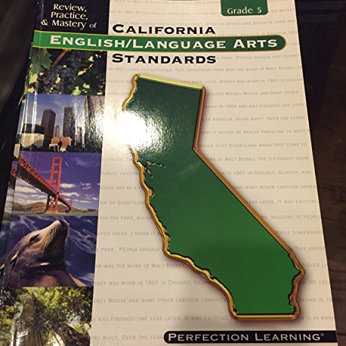 Stock image for Review, Practice, Mastery of California Englsih/Language Arts Standards Grade 5 for sale by Green Street Books