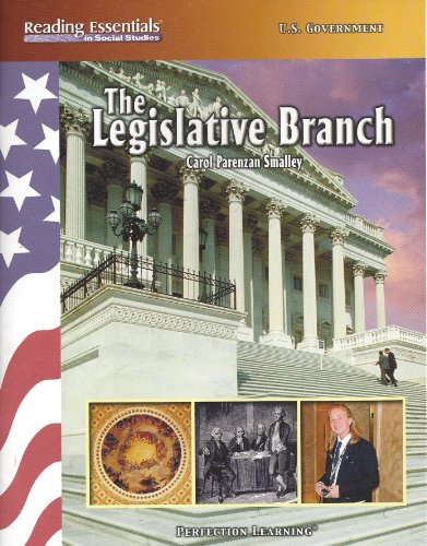 Stock image for The Legislative Branch (Reading Essentials in Social Studies) for sale by SecondSale