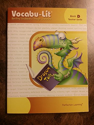 Imagen de archivo de Vocabu-Lit: Building Vocabulary Through Literature, Book D, Teacher Guide a la venta por KuleliBooks