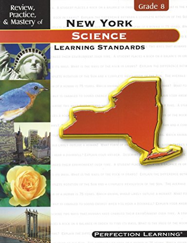 Imagen de archivo de Review, Practice, and Mastery of NY Science Learning Standards Grade 8 a la venta por Better World Books