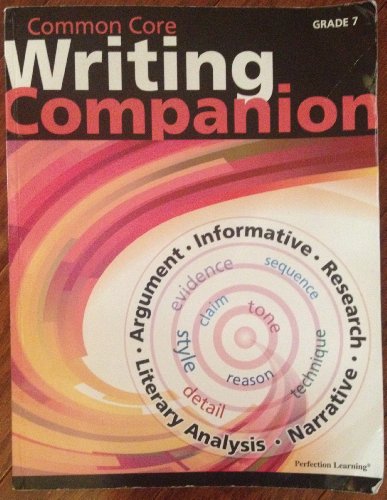 9780789184658: Common Core Writing Companion - Grade 7 (2013-12-23)