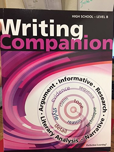 Stock image for Writing Companion - High School - Level B for sale by Half Price Books Inc.