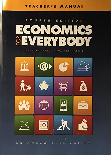 Beispielbild fr Economics for Everybody - Fourth Edition - Teacher's Manual zum Verkauf von ThriftBooks-Atlanta