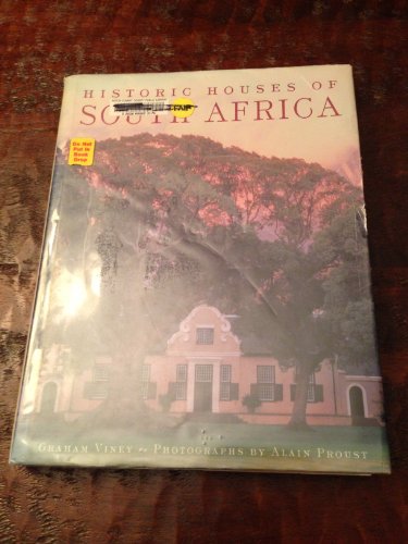 Imagen de archivo de Historic Houses of South Africa a la venta por HPB-Diamond