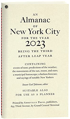 9780789254627: An Almanac of New York City for the Year 2023
