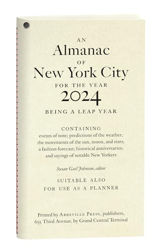 Beispielbild fr An Almanac of New York City for the Year 2024 zum Verkauf von Blackwell's