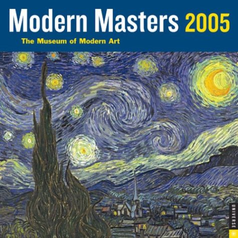 Modern Masters: 2005 Mini Wall Calendar (9780789311313) by Museum Of Modern Art (New York, N. Y.); Universe Publishing