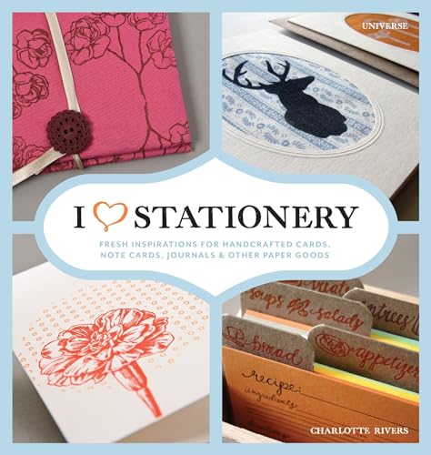 Beispielbild fr I Heart Stationery : Fresh Inspirations for Handcrafted Cards, Note Cards, Journals, and Other Paper Goods zum Verkauf von Better World Books