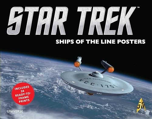 Imagen de archivo de Star Trek: Ships of the Line Posters a la venta por HPB-Blue