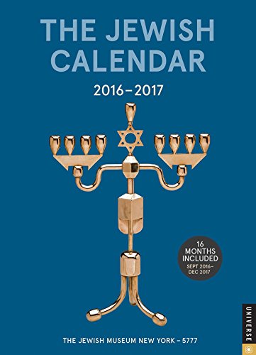 Beispielbild fr The Jewish Calendar 2016-2017: Jewish Year 5777 16-Month Engagement Calendar zum Verkauf von BooksRun