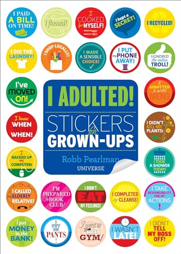 Beispielbild fr I Adulted!: Stickers for Grown-Ups zum Verkauf von ThriftBooks-Atlanta