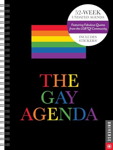 9780789337559: The Gay Agenda Undated Calendar: Includes Stickers