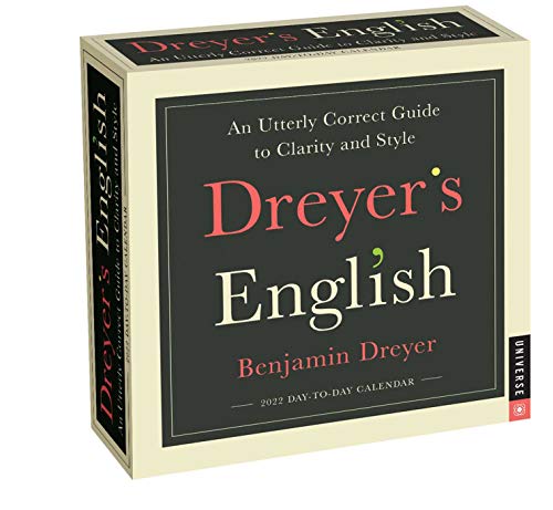 9780789340054: Dreyer's English 2022 Day-to-Day Calendar: An Utterly Correct Guide to Clarity and Style