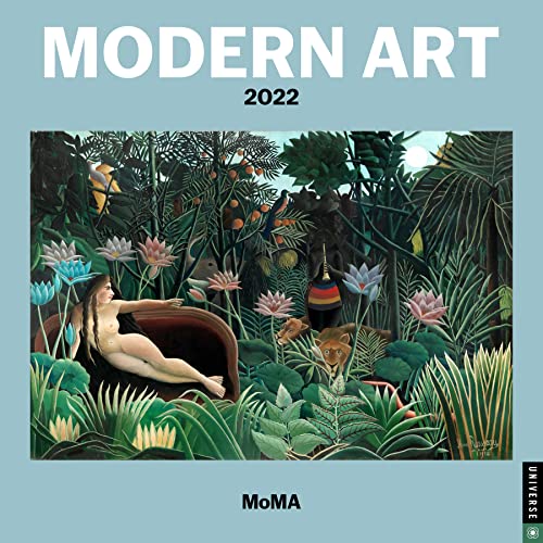 

Modern Art 2022 Mini Wall Calendar