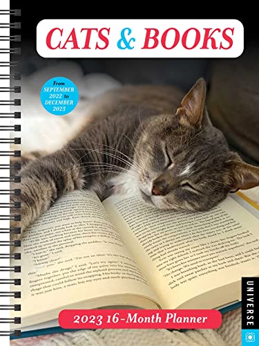 Imagen de archivo de Cats Books 2023 16-Month Planner a la venta por Zoom Books Company