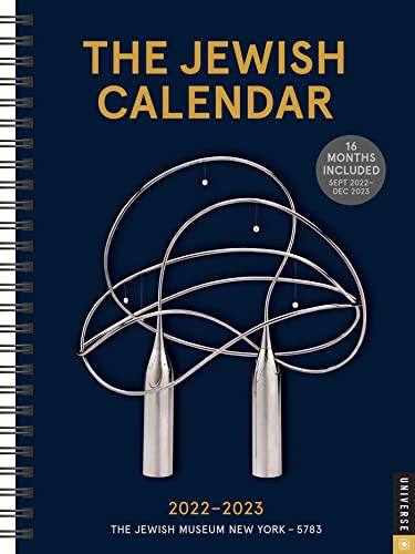 Imagen de archivo de The Jewish Calendar 16-Month 2022-2023 Planner: Jewish Year 5783 a la venta por Housing Works Online Bookstore