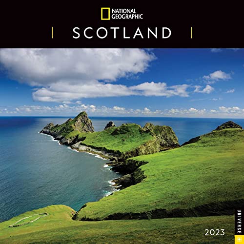 National Geographic  Scotland 2023 Wall Calendar