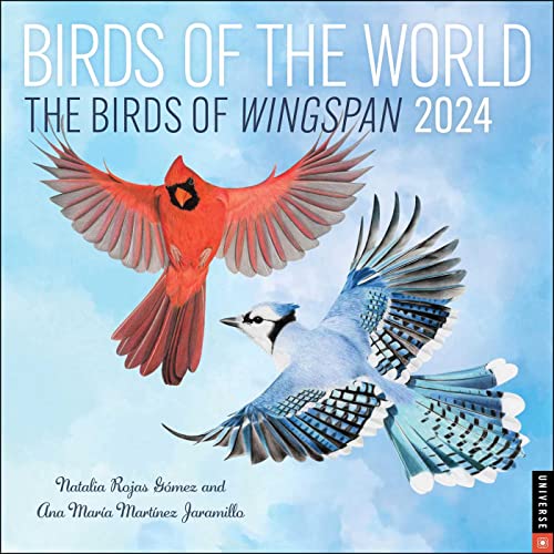 Stock image for Birds of the World the Birds of Wingspan 2024 Calendar for sale by Revaluation Books