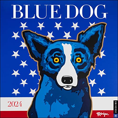 Beispielbild fr Blue Dog 2024 Wall Calendar zum Verkauf von Monster Bookshop