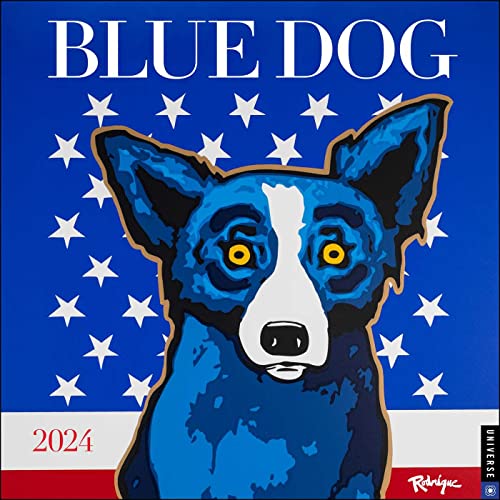 Imagen de archivo de Blue Dog 2024 Wall Calendar a la venta por HPB-Blue
