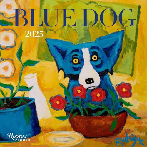 

Blue Dog 2025 Wall Calendar (Calendar)