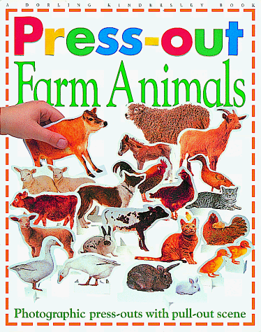 Beispielbild fr Farm Animals Press-Out Book zum Verkauf von SecondSale