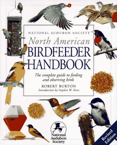 2 book lot: National Audubon Society North American Birdfeeder Handbook AND Audubon's Birds.